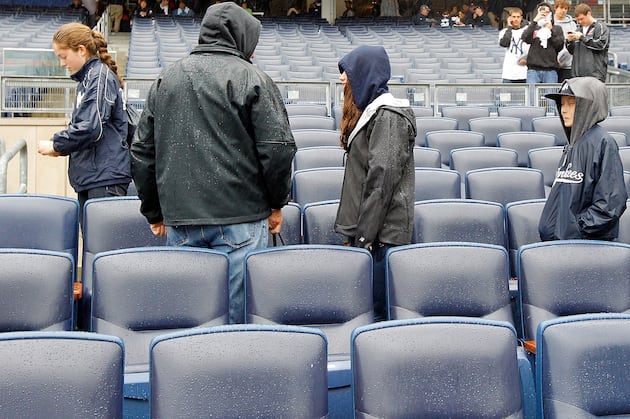 Yankees' Attendance Is Down Almost 3,000 Per Game
