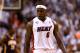 MIAMI, FL - MAY 30: LeBron James #6 of the Miami Heat reacts after a basket in the third quarter against the Indiana Pacers during Game Five of the Eastern Conference Finals at AmericanAirlines Arena on May 30, 2013 in Miami, Florida. NOTE TO USER: User expressly acknowledges and agrees that, by downloading and or using this photograph, user is consenting to the terms and conditions of the Getty Images License Agreement. (Photo by Streeter Lecka/Getty Images)