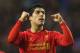 WIGAN, ENGLAND - MARCH 02: Luis Suarez of Liverpool celebrates after scoring his third goal to complete a hat trick during the Barclays Premier League match between Wigan Athletic and Liverpool at the DW Stadium on March 2, 2013 in Wigan, England. (Photo by Alex Livesey/Getty Images)