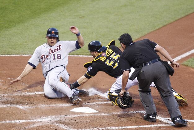 Tigers' Matt Tuiasosopo Admits Hesitating on Bases in Loss
