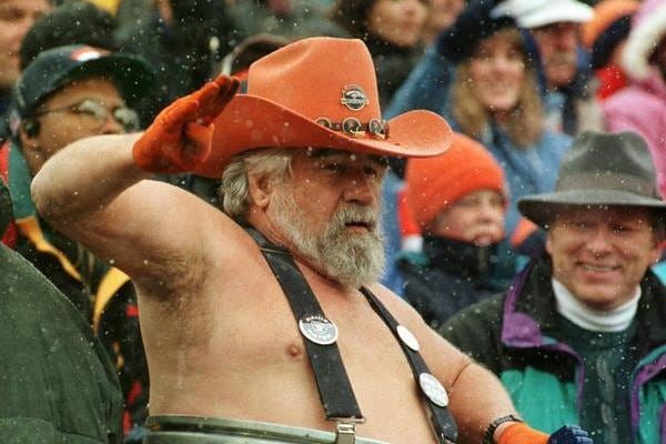 Denver Broncos Barrel Man's Game-Worn Barrel for Sale on eBay