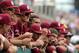 Jun 1, 2013; Tallahassee, FL, USA; Florida State players look on from the dugout during the Tallahassee regional of the 2013 NCAA baseball tournament at Dick Howser Stadium. Mandatory Credit: Rob Foldy-USA TODAY Sports