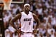 MIAMI, FL - MAY 30: LeBron James #6 of the Miami Heat looks on after a play against the Indiana Pacers during Game Five of the Eastern Conference Finals at AmericanAirlines Arena on May 30, 2013 in Miami, Florida. NOTE TO USER: User expressly acknowledges and agrees that, by downloading and or using this photograph, user is consenting to the terms and conditions of the Getty Images License Agreement. (Photo by Streeter Lecka/Getty Images)