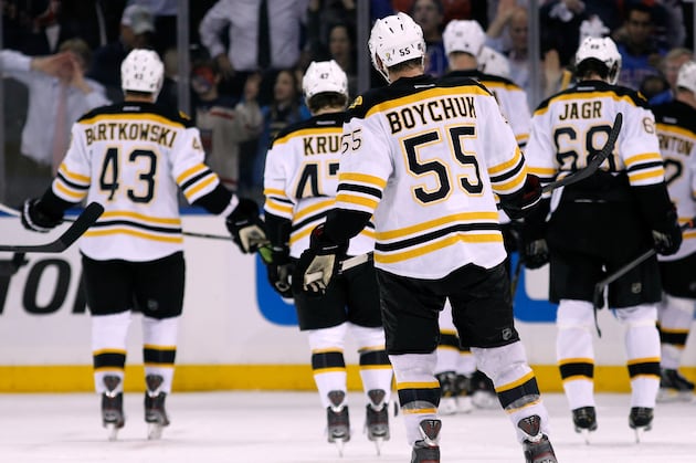 Tonight's Bruins Lineup