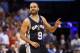 MEMPHIS, TN - MAY 27: Tony Parker #9 of the San Antonio Spurs reacts in the fourth quarter while taking on the Memphis Grizzlies during Game Four of the Western Conference Finals of the 2013 NBA Playoffs at the FedExForum on May 27, 2013 in Memphis, Tennessee. NOTE TO USER: User expressly acknowledges and agrees that, by downloading and or using this photograph, User is consenting to the terms and conditions of the Getty Images License Agreement. (Photo by Ronald Martinez/Getty Images)