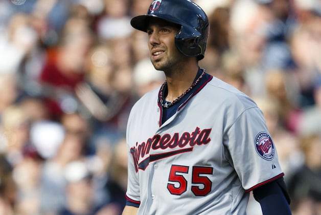 Twins Option Colabello to Triple-A