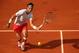 PARIS, FRANCE - JUNE 01: Rafael Nadal of Spain plays a forehand in his Men's Singles match against Fabio Fognini of Italy during day seven of the French Open at Roland Garros on June 1, 2013 in Paris, France. (Photo by Clive Brunskill/Getty Images)