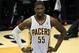 May 28, 2013; Indianapolis, IN, USA; Indiana Pacers center Roy Hibbert (55) stands on the free throw line against the Miami Heat in game four of the Eastern Conference finals of the 2013 NBA Playoffs at Bankers Life Fieldhouse. Indiana won 99-92. Mandatory Credit: Pat Lovell-USA TODAY Sports