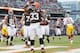 CLEVELAND, OH - DECEMBER 16: Running back Trent Richardson #33 of the Cleveland Browns celebrates after scoring a touchdown during the first half against the Washington Redskins at Cleveland Browns Stadium on December 16, 2012 in Cleveland, Ohio. (Photo by Jason Miller/Getty Images)