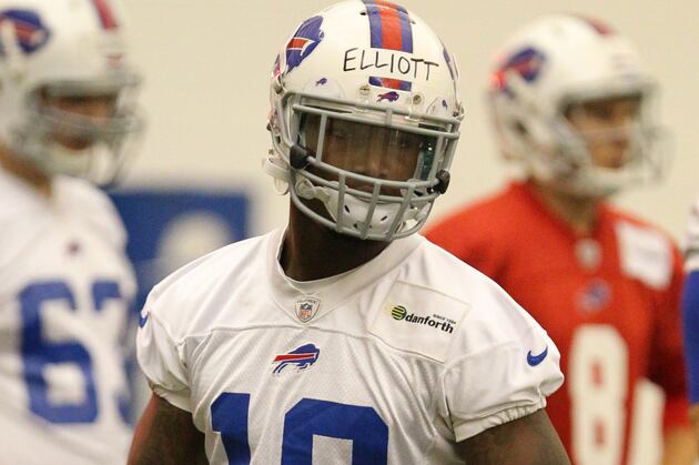 Kevin Elliott Hoping to Hold Down WR Job with Bills