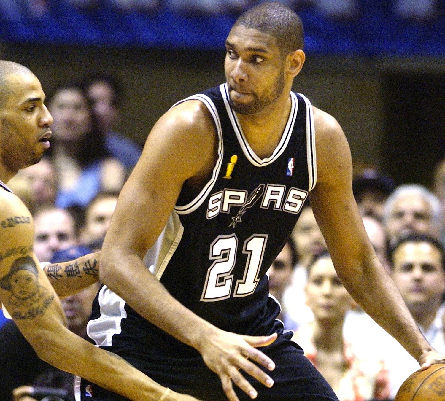 all black tim duncan's