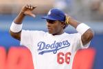 Puig Shines in Dodgers Debut