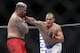 Junior dos Santos (right) Battles Mark Hunt at UFC 160