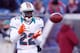 FOXBORO, MA - DECEMBER 30: Reggie Bush #22 of the Miami Dolphins catches a pass before a game with the New England Patriots at Gillette Stadium on December 30, 2012 in Foxboro, Massachusetts. (Photo by Jim Rogash/Getty Images)