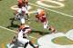 MIAMI GARDENS, FL - SEPTEMBER 29: Duke Johnson #8 of the Miami Hurricanes runs with the ball against the North Carolina State Wolfpack during third quarter action on September 29, 2012 at Sun Life Stadium in Miami Gardens, Florida. The Hurricanes defeated the Wolfpack 44-37. (Photo by Joel Auerbach/Getty Images)