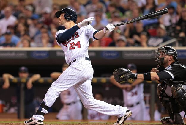 Injured Plouffe Reports Improvement in Strained Calf
