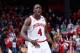 DAYTON, OH - MARCH 24: Victor Oladipo #4 of the Indiana Hoosiers reacts after a play late in the game against the Temple Owls during the third round of the 2013 NCAA Men's Basketball Tournament at UD Arena on March 24, 2013 in Dayton, Ohio. (Photo by Joe Robbins/Getty Images)
