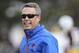 Oct 27, 2012; Laramie, WY, USA; Boise State Broncos head coach Chris Petersen before game against the Wyoming Cowboys at War Memorial Stadium. Mandatory Credit: Troy Babbitt-USA TODAY Sports