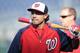 WASHINGTON, DC - APRIL 23: Anthony Rendon #6 of the Washington Nationals warms up before the game against the St. Louis Cardinals at Nationals Park on April 23, 2013 in Washington, DC. (Photo by Greg Fiume/Getty Images)