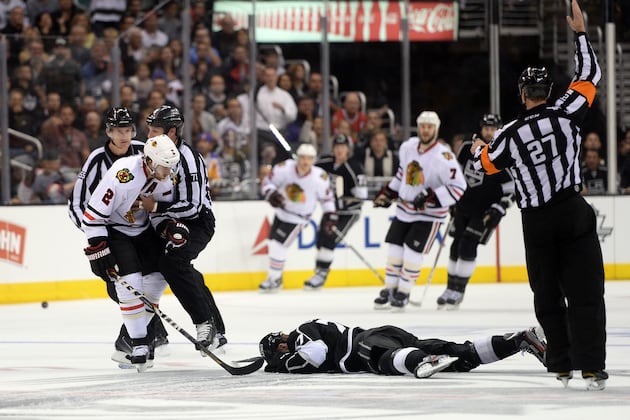 2013 NHL Playoffs: Should Duncan Keith Be Suspended for Slashing Jeff Carter?
