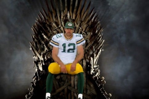 Aaron Rodgers Spoils Game of Thrones on Twitter