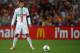 DONETSK, UKRAINE - JUNE 27: Cristiano Ronaldo of Portugal prepares to take a free kick during the UEFA EURO 2012 semi final match between Portugal and Spain at Donbass Arena on June 27, 2012 in Donetsk, Ukraine. (Photo by Laurence Griffiths/Getty Images)