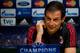BARCELONA, SPAIN - MARCH 11: Head coach Allegri Massimiliano of AC Milan faces the media during a press conference ahead of their UEFA Champions League round of 16 second leg against FC Barcelona at the Camp Nou Stadium on March 11, 2013 in Barcelona, Spain.Ê (Photo by David Ramos/Getty Images)