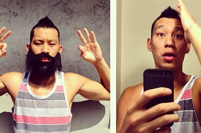 Instagram: Lin Impersonates Harden, Parsons