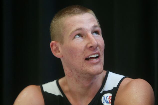 Colorado State Center Enjoys Workout with the Nuggets
