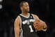 Apr 28, 2013; Los Angeles, CA, USA; San Antonio Spurs shooting guard Tracy McGrady (1) on the court against the Los Angeles Lakers in game four of the first round of the 2013 NBA playoffs at the Staples Center. Mandatory Credit: Richard Mackson-USA TODAY Sports