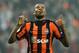 DONETSK, UKRAINE - OCTOBER 18: Fernandinho of FC Shakhtar Donetsk celebrates his goal during the Ukrainian League match between FC Shakhtar Donetsk and FC Karpaty Lviv held on October 18, 2009 at the Donbass Arena, in Donetsk, Ukraine. (Photo by Alexander Khudoteply/EuroFootball/Getty Images)