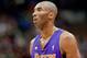 Mar 27, 2013; Minneapolis, MN, USA; Los Angeles Lakers shooting guard Kobe Bryant (24) during the fourth quarter against the Minnesota Timberwolves at Target Center. Lakers won 120-117. Mandatory Credit: Greg Smith-USA TODAY Sports