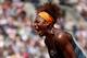 PARIS, FRANCE - JUNE 04: Serena Williams of United States of America celebrates a point during her Women's Singles Quarter-Final match against Svetlana Kuznetsova of Russia on day ten of the French Open at Roland Garros on June 4, 2013 in Paris, France. (Photo by Matthew Stockman/Getty Images)