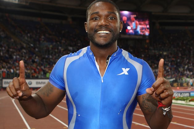 Justin Gatlin Just Beat Usain Bolt in the 100-Meter Dash