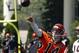 May 29, 2013; Cincinnati, OH, USA; Cincinnati Bengals quarterback Andy Dalton throws a pass during organized team activities at Paul Brown Stadium. Mandatory Credit: David Kohl-USA TODAY Sports
