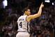 SAN ANTONIO, TX - MAY 19: Danny Green #4 of the San Antonio Spurs reacts after he made a 3-point shot in the secon dhalf against the Memphis Grizzlies during Game One of the Western Conference Finals of the 2013 NBA Playoffs at AT&T Center on May 19, 2013 in San Antonio, Texas. NOTE TO USER: User expressly acknowledges and agrees that, by downloading and or using this photograph, User is consenting to the terms and conditions of the Getty Images License Agreement. (Photo by Ronald Martinez/Getty Images)