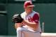 June 3, 2012; Charlottesville, VA, USA; Oklahoma Sooner pitcher Jonathan Gray (22) pitches against the Army Black Knights in the first inning in game three of the Charlottesville regional at Davenport Field. Mandatory Credit: Kyle Laferriere-USA TODAY Sports