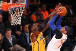 Hibbert Gives Melo Bulletin Board Material on Twitter