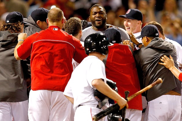 Red Sox Walk off on Ortiz Home Run