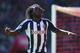 SOUTHAMPTON, ENGLAND - APRIL 27: Romelu Lukaku of West Bromwich Albion celebrates scoring the second goal for West Bromwich Albion during the Barclays Premier League match between Southampton and West Bromwich Albion at St Mary's Stadium on April 27, 2013 in Southampton, England. (Photo by Paul Gilham/Getty Images)