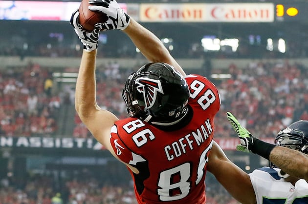 Spot Crowded Behind Gonzalez at Tight End