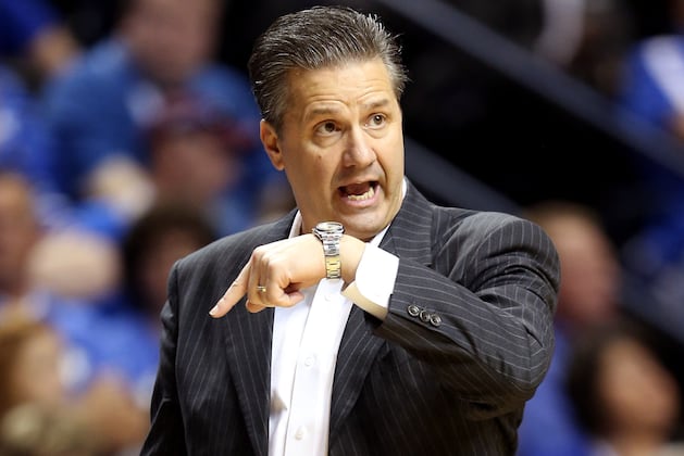 Let's Go Shot for Shot: Stacking Up Pitino, Calipari's Maker's Mark Bottles