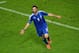 GDANSK, POLAND - JUNE 22: Giorgos Samaras of Greece celebrates scoring their first goal during the UEFA EURO 2012 quarter final match between Germany and Greece at The Municipal Stadium on June 22, 2012 in Gdansk, Poland. (Photo by Shaun Botterill/Getty Images)