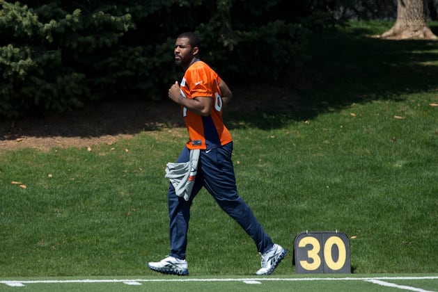 Denver Rookie Rushes Back to Field