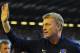 LIVERPOOL, ENGLAND - AUGUST 20: Everton Manager David Moyes waves prior to the Barclays Premier League match between Everton and Manchester United at Goodison Park on August 20, 2012 in Liverpool, England. (Photo by Michael Regan/Getty Images)