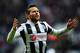 NEWCASTLE UPON TYNE, ENGLAND - MARCH 10: Newcastle player Yohan Cabaye celebrates his goal during the Barclays Premier League match between Newcastle United and Stoke City at St James' Park on March 10, 2013 in Newcastle upon Tyne, England. (Photo by Stu Forster/Getty Images)