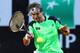 ROME, ITALY - MAY 17: David Ferrer of Spain in action during his quarter final match against Rafael Nadal of Spain on day six of the Internazionali BNL d'Italia 2013 at the Foro Italico Tennis Centre on May 17, 2013 in Rome, Italy. (Photo by Clive Mason/Getty Images)