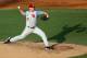 Jun 7, 2013; Baton Rouge, LA, USA; Oklahoma Sooners pitcher Jonathan Gray (22) pitches against the LSU Tigers in the fourth inning during the Baton Rouge super regional of the 2013 NCAA baseball tournament at Alex Box Stadium. Mandatory Credit: Crystal LoGiudice-USA TODAY Sports