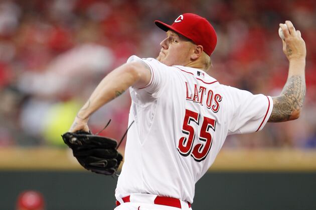 Latos Helps Reds Break out of 3-Game Skid