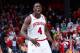 DAYTON, OH - MARCH 24: Victor Oladipo #4 of the Indiana Hoosiers reacts after a play late in the game against the Temple Owls during the third round of the 2013 NCAA Men's Basketball Tournament at UD Arena on March 24, 2013 in Dayton, Ohio. (Photo by Joe Robbins/Getty Images)